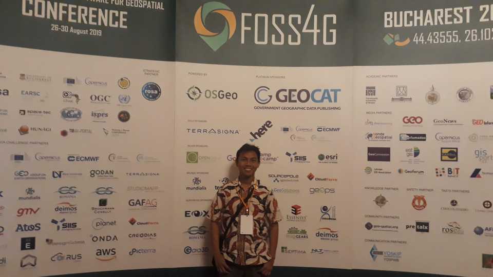 All Indonesian in FOSS4G 2019 Bucharest